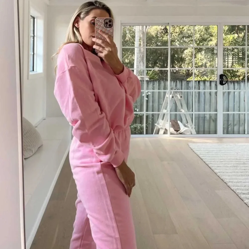 Tiny trove woody pink flamingo sweatshirt women’s small - Picture 4 of 12